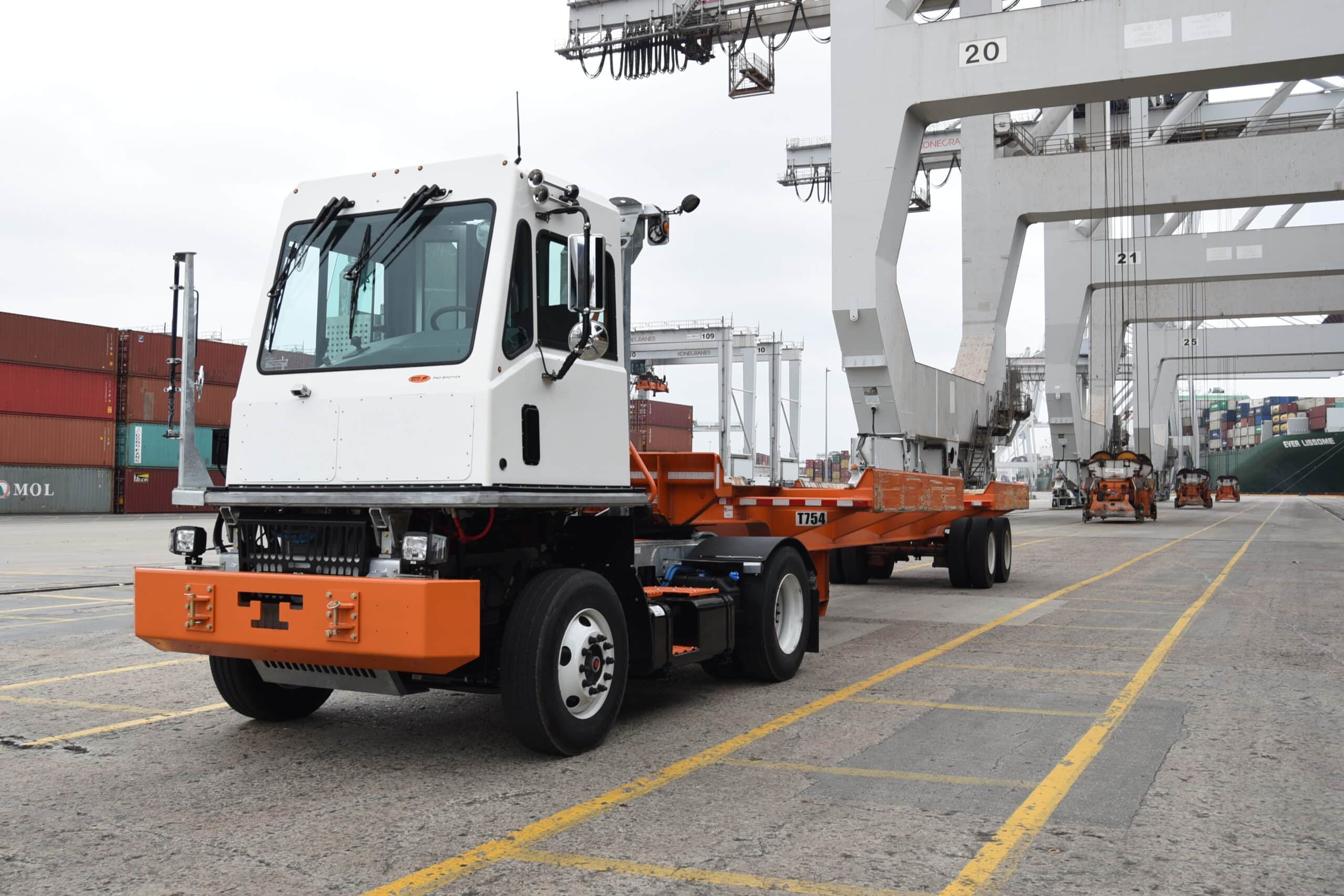 tico yard truck in action