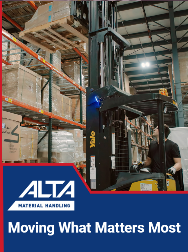 Alta Material Handling. Driving Innovation Into The Supply Chain.