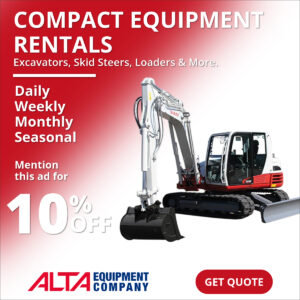 compact equipment rental promotions
